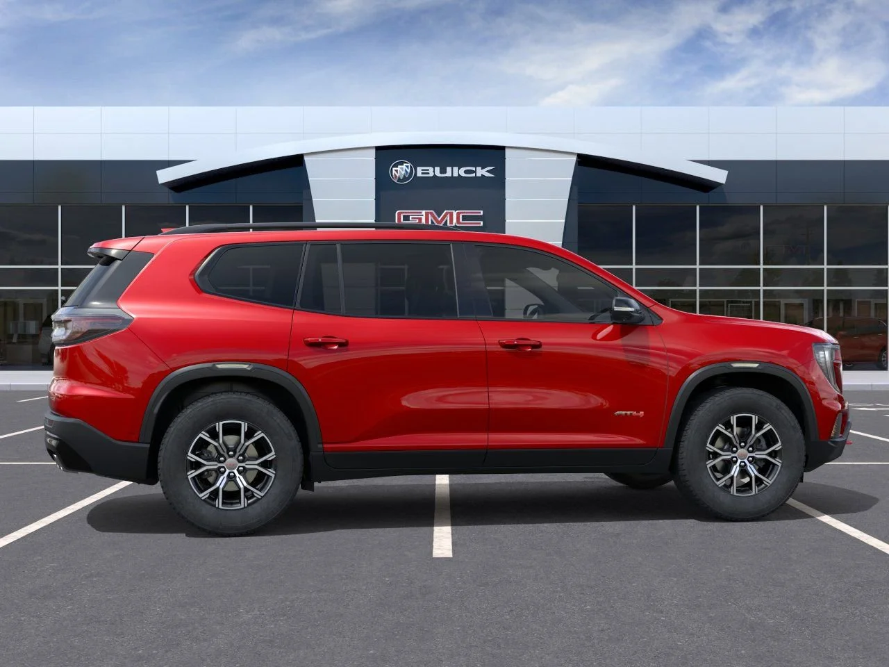 New 2026 Volcanic Red Tintcoat GMC AT4 image 5