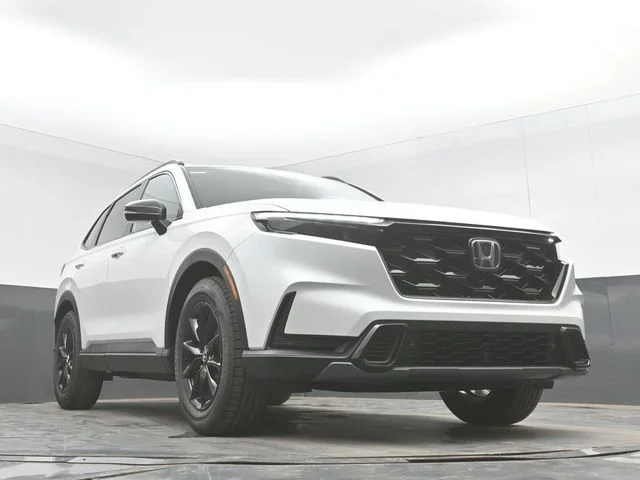 New 2026 Platinum White Pearl Honda 2WD Sport-L Hybrid image 46