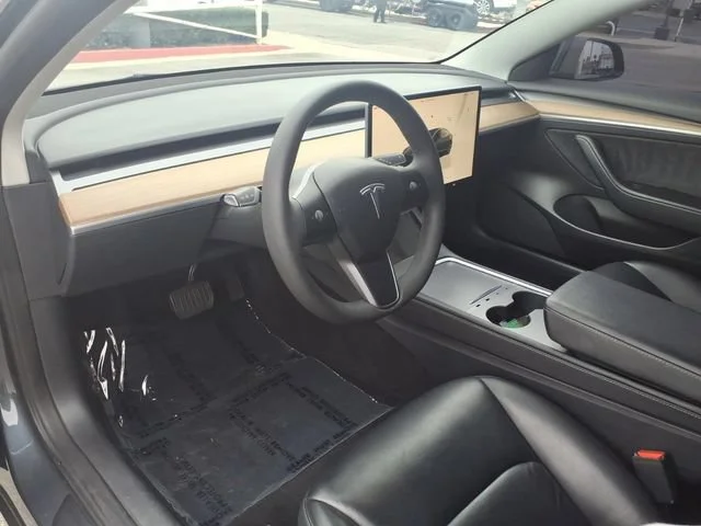 Used 2022 Gray Tesla 4DR SDN RWD STD R image 14