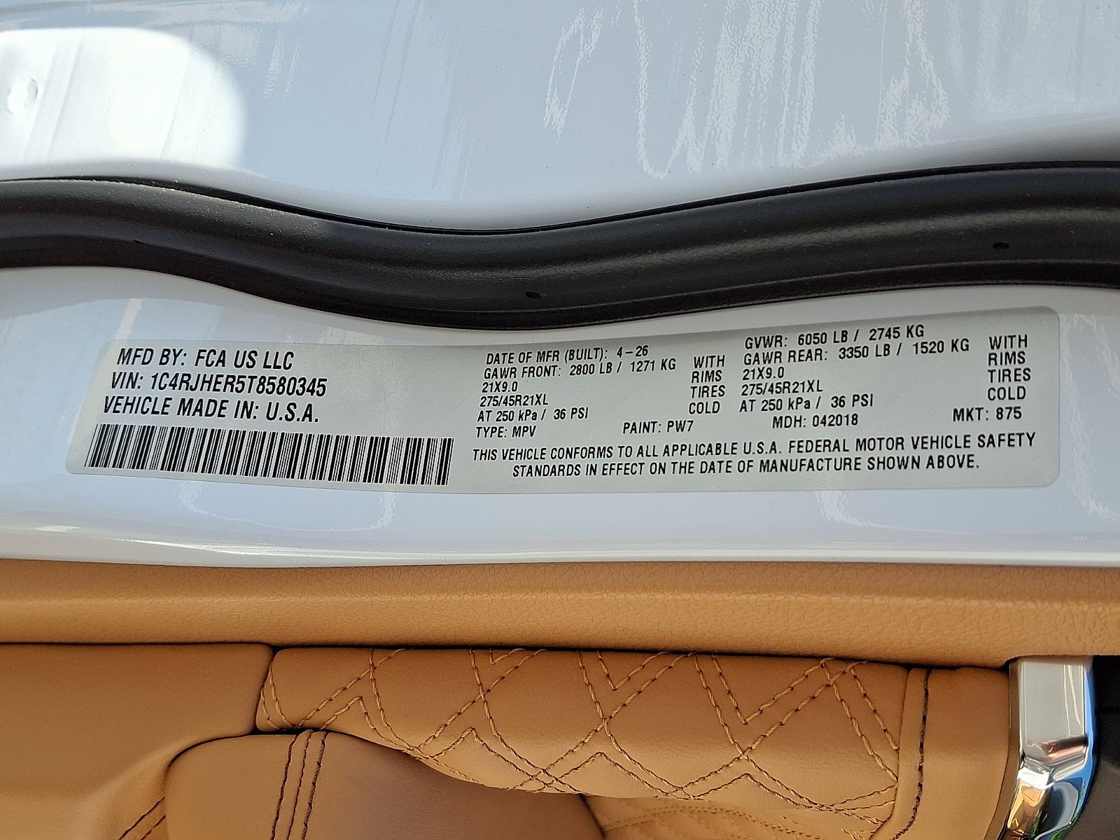 New 2026 Bright White Clear-Coat Exterior Paint Jeep Summit image 18