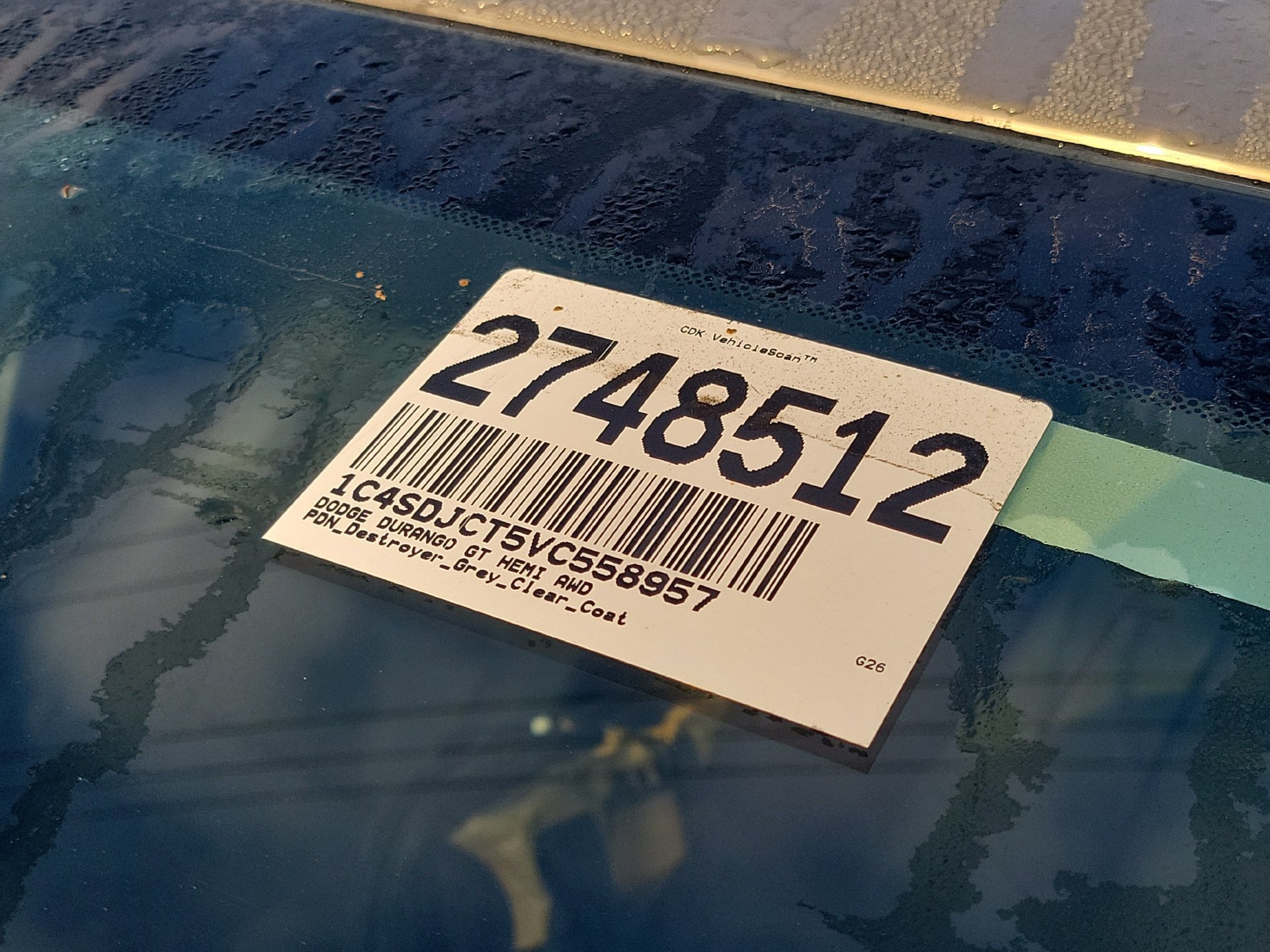 New 2027 Destroyer Gray Clear-Coat Exterior Paint Dodge GT image 7