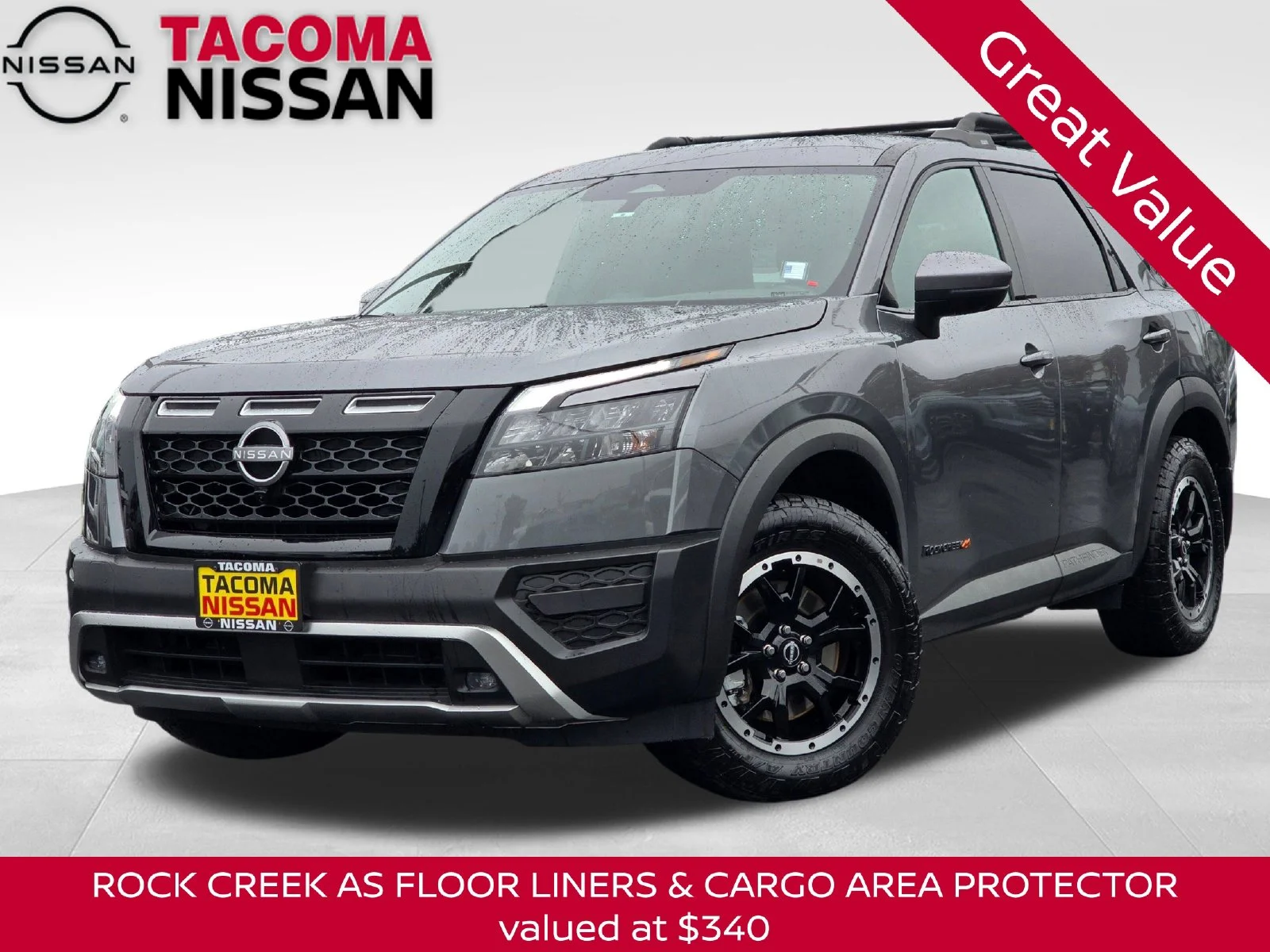 Used 2024 Gray Nissan Rock Creek image 1