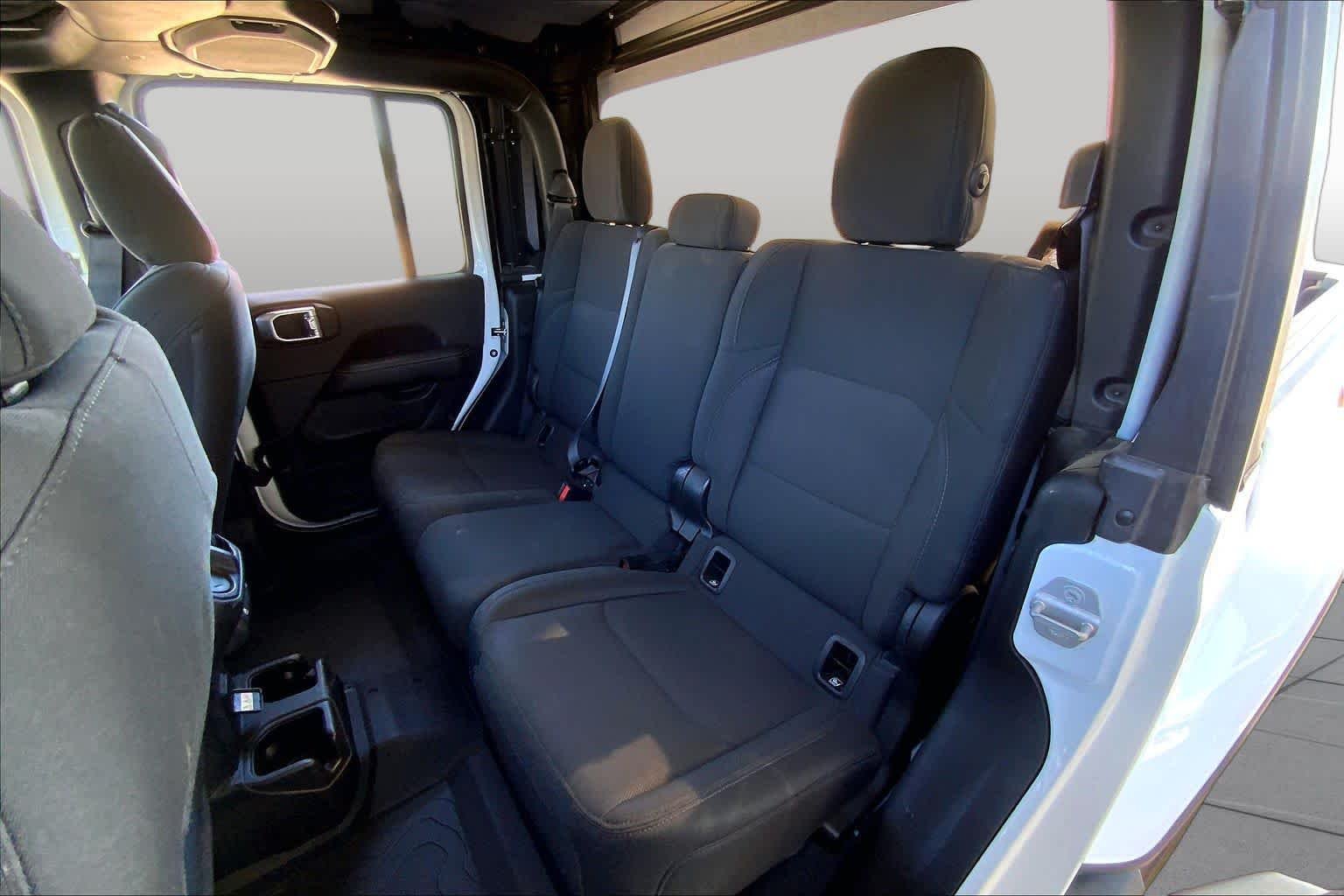 Used 2022 Bright White Clearcoat Jeep Overland image 41