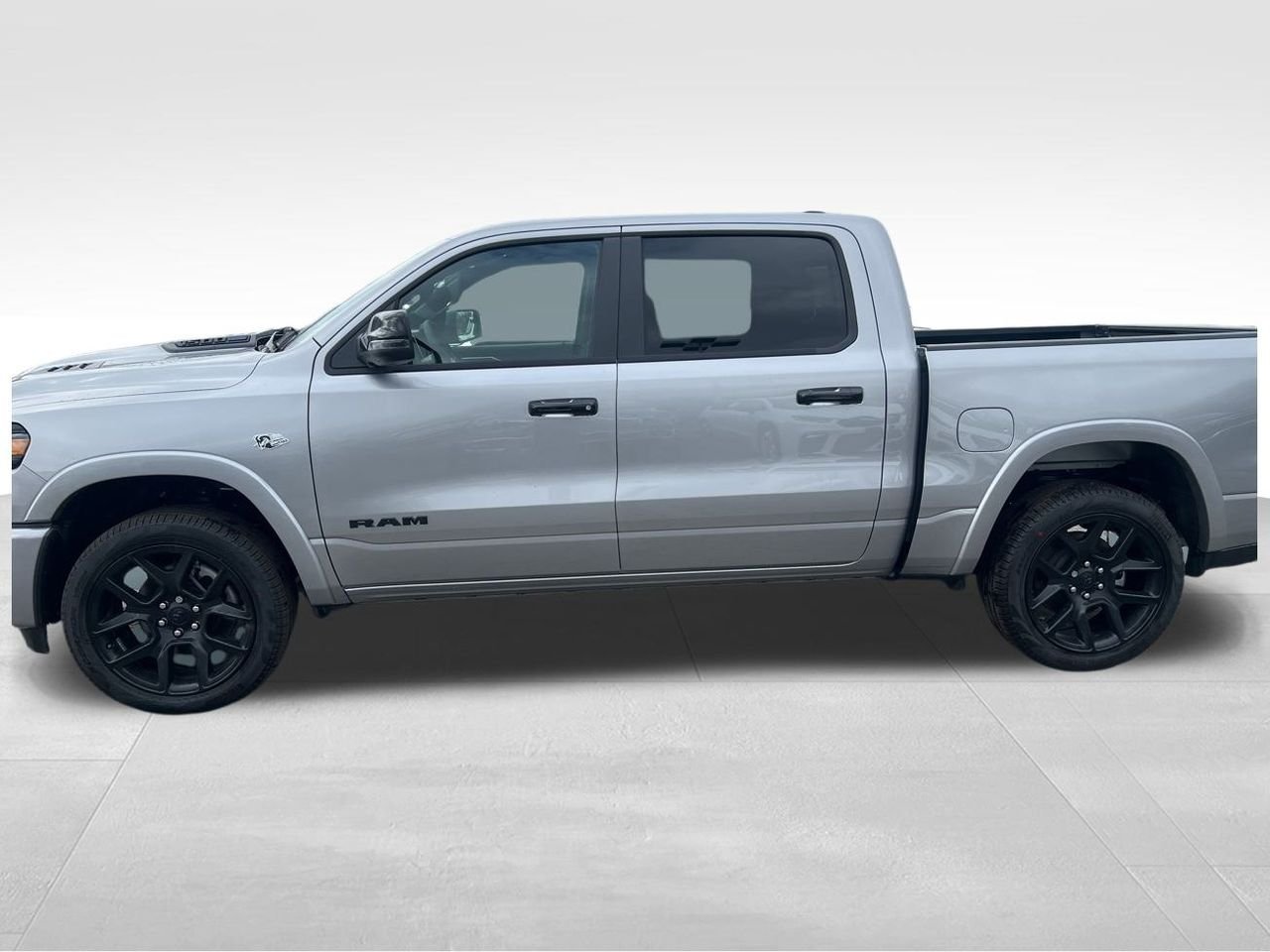 New 2026 Billet Silver Metallic Clear-Coat Exterior Paint RAM Laramie image 2
