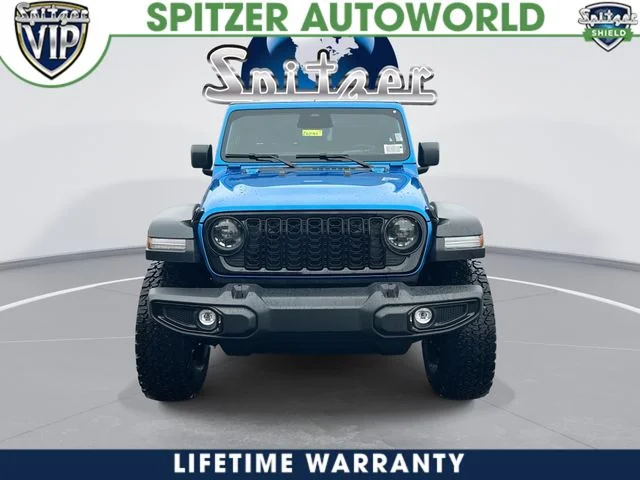 New 2026 Hydro Blue Pearl-Coat Exterior Paint Jeep Willys image 3