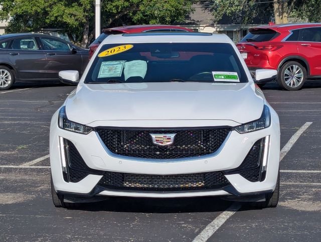 Used 2023 Summit White Cadillac Sport image 3