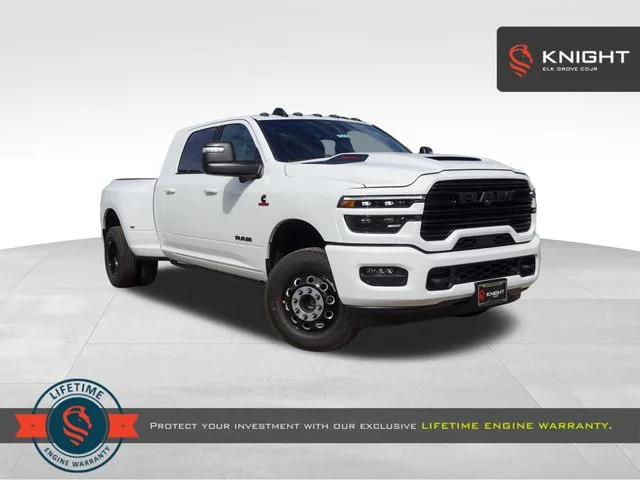 New 2026 Bright White Clear-Coat Exterior Paint RAM Laramie image 1