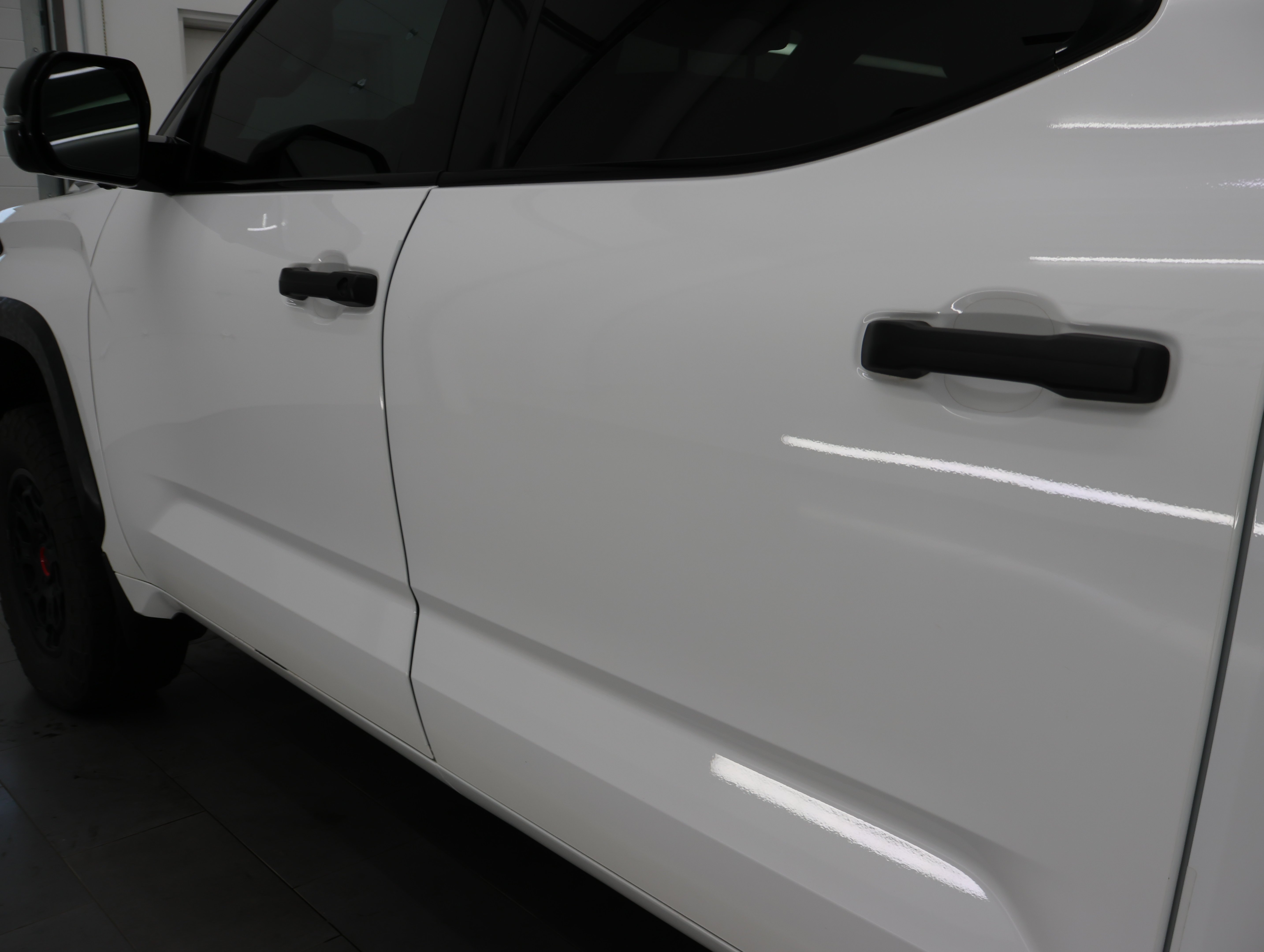 Used 2023 Ice Cap Toyota 4x4 CrewMax TRD Pro Hybrid: CREWMAX-SHORT-TRD PRO HYBRID-PANO-ADAPTIVE CRUISE-360 CAM-1 OWNER image 38
