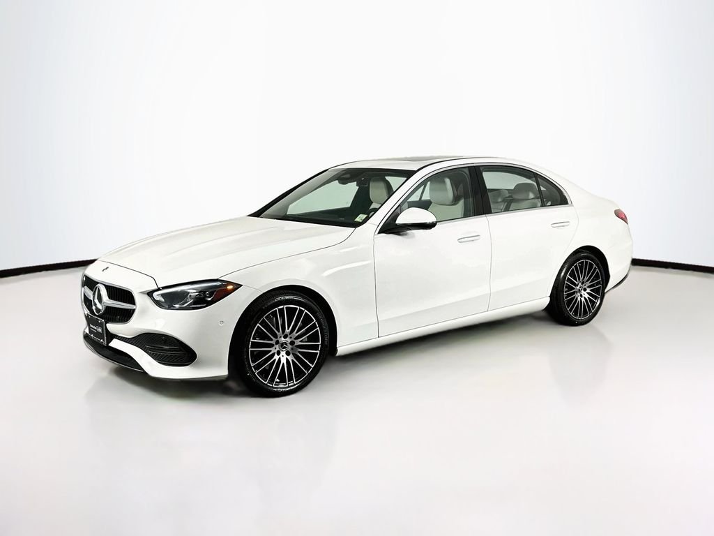 Certified Used 2024 White Mercedes-Benz C 300 image 3