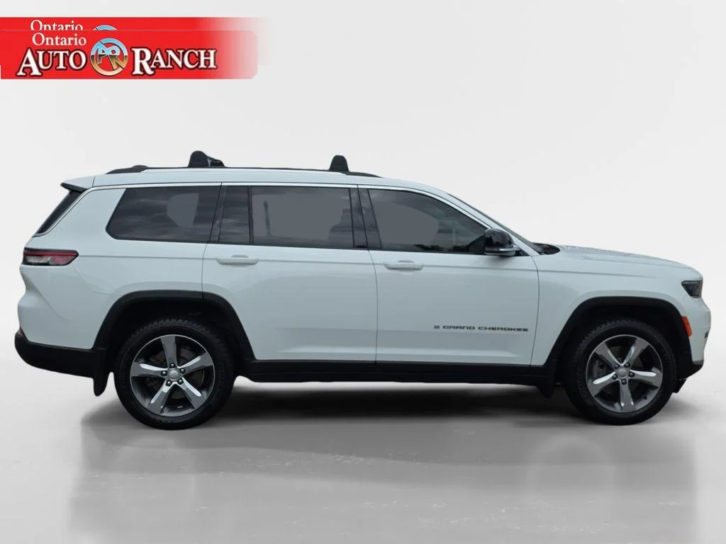 Used 2021 Bright White Clearcoat Jeep Limited image 6