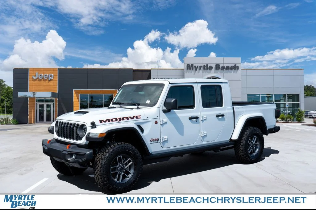New 2026 Bright White Clear-Coat Exterior Paint Jeep Mojave image 1