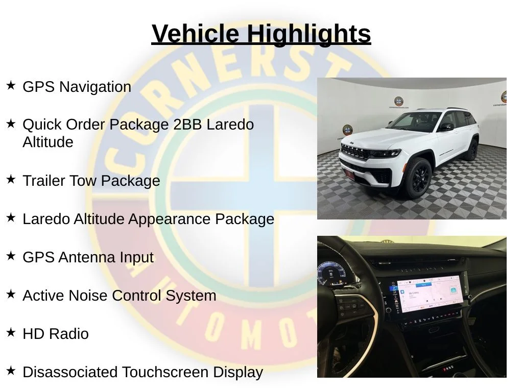 New 2026 Bright White Clear-Coat Exterior Paint Jeep Altitude image 2