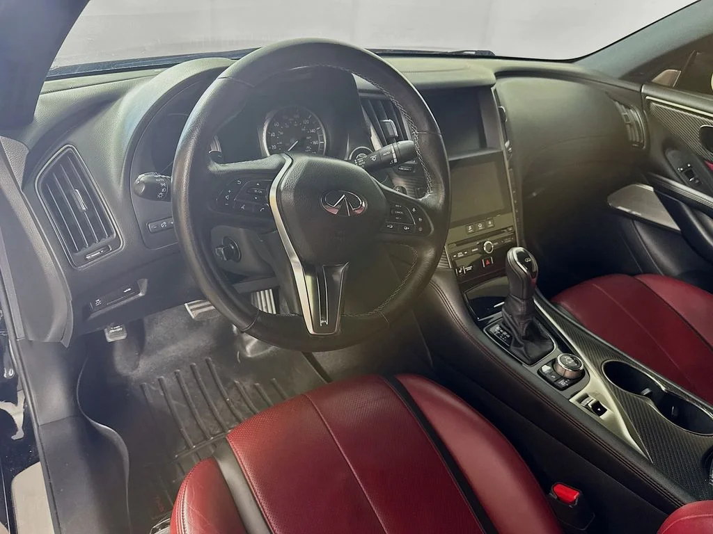 Certified Used 2021 Black INFINITI Red Sport 400 image 11