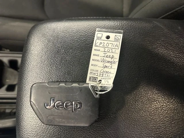 Used 2021 Green Jeep Unlimited Sport image 28