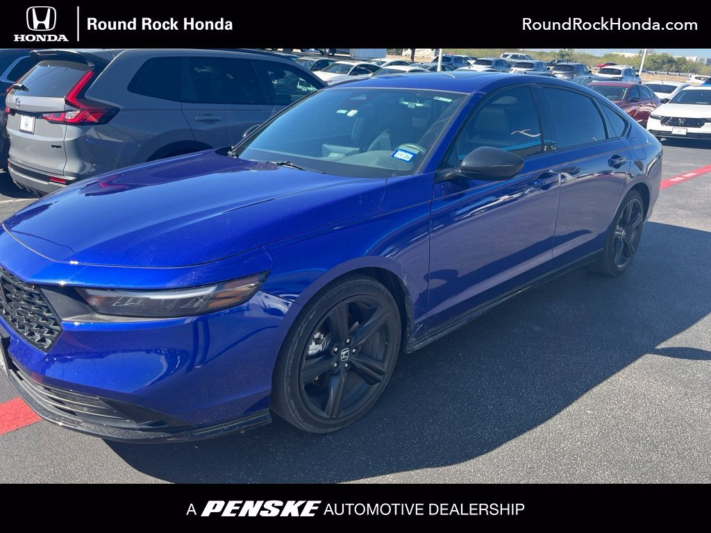Certified Used 2024 Still Night Pearl Honda HYBRID SPORT-L image 1