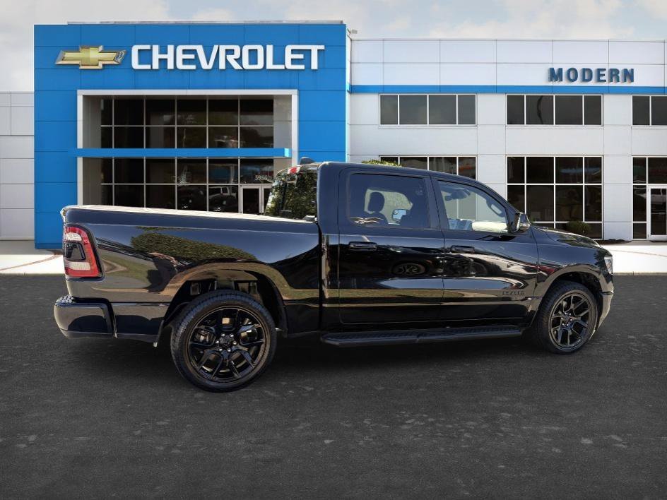 Used 2023 Diamond Black Crystal Pearlcoat Ram Laramie image 5