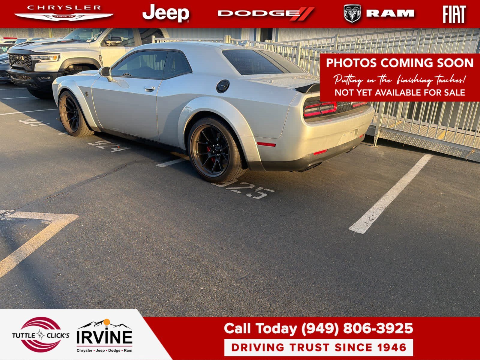 Used 2021 Triple Nickel Clearcoat Dodge SRT Hellcat Redeye Widebody image 4