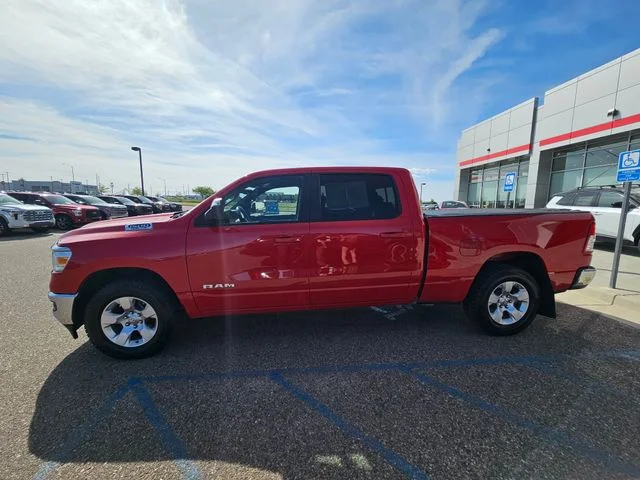 Used 2021 Flame Red Clearcoat Ram Big Horn/Lone Star image 9