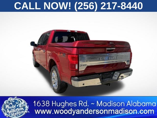 Used 2020 Rapid Red Metallic Tinted Clearcoat Ford King Ranch image 4