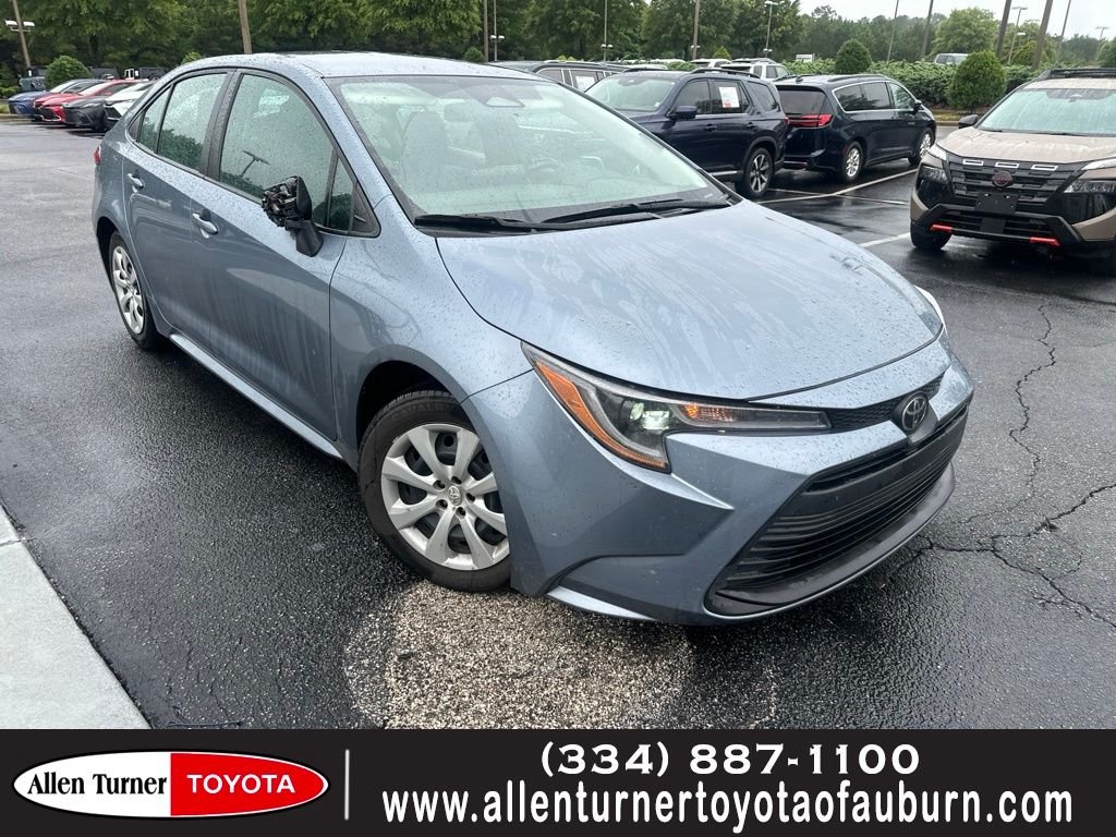 Used 2024 Blue Toyota LE image 1