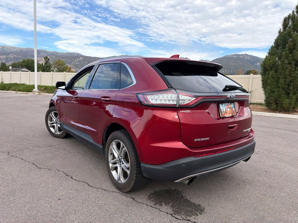 Used 2016 Ruby Red Metallic Ford Titanium image 8