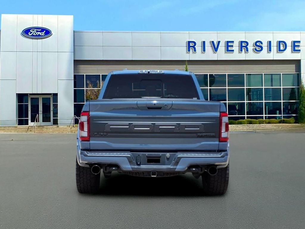 Used 2023 Azure Gray Metallic Ford Raptor image 6