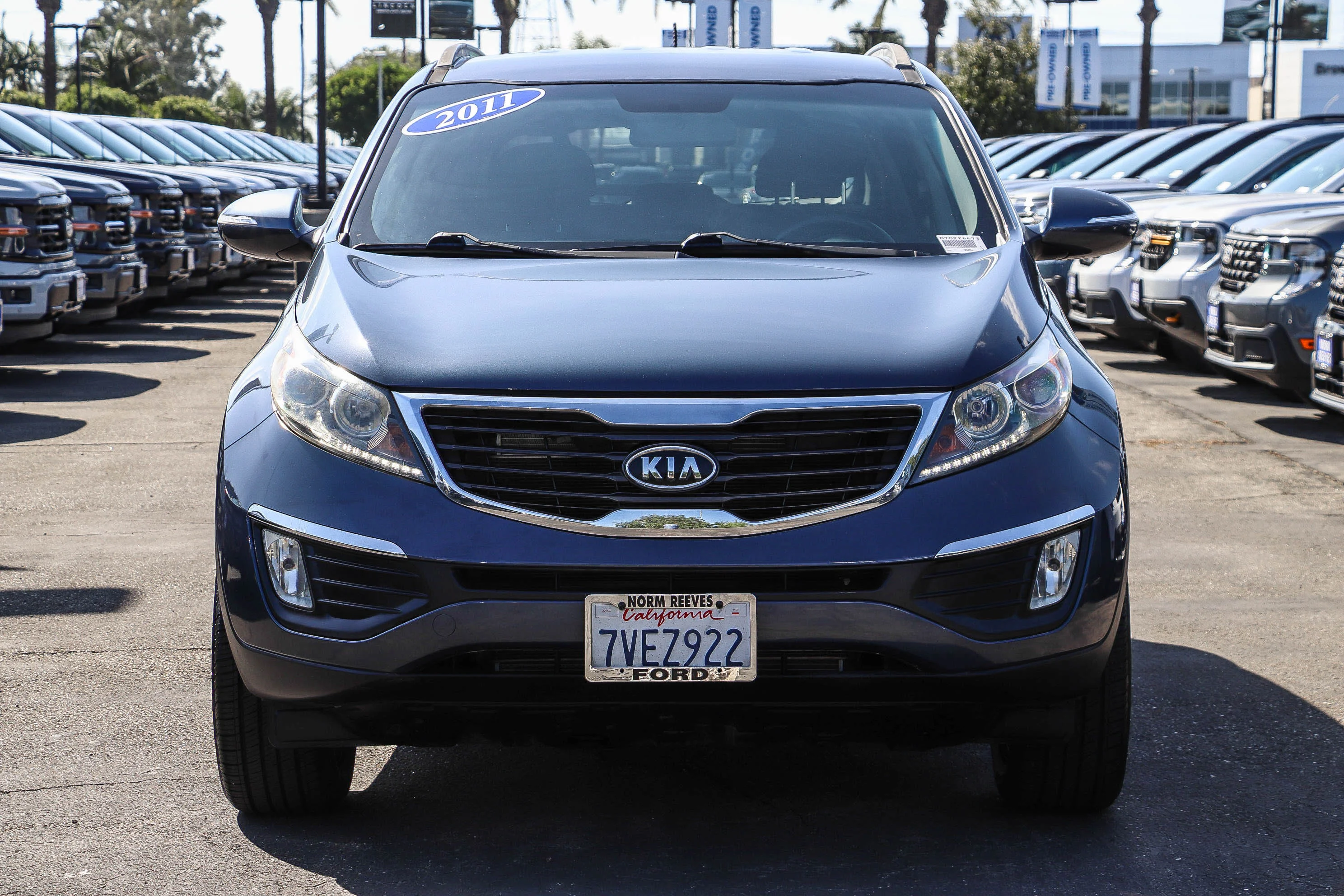 Used 2011 Kia Sportage EX with VIN KNDPC3A28B7022667 for sale in Cerritos, CA