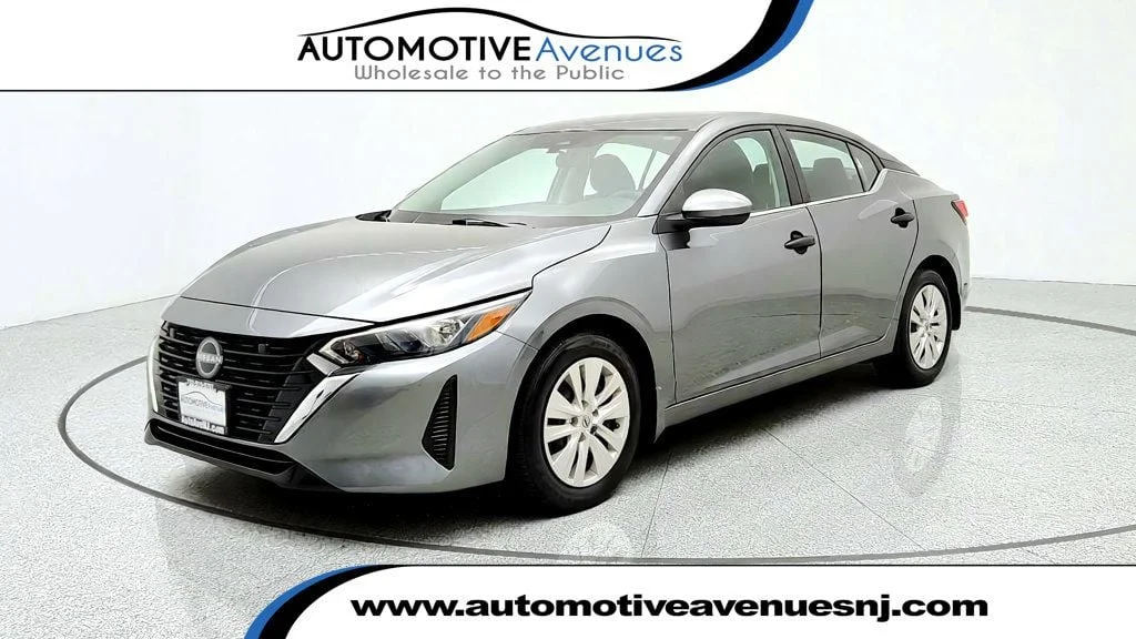 Used 2024 Atlantic Gray Metallic Nissan S CVT image 1