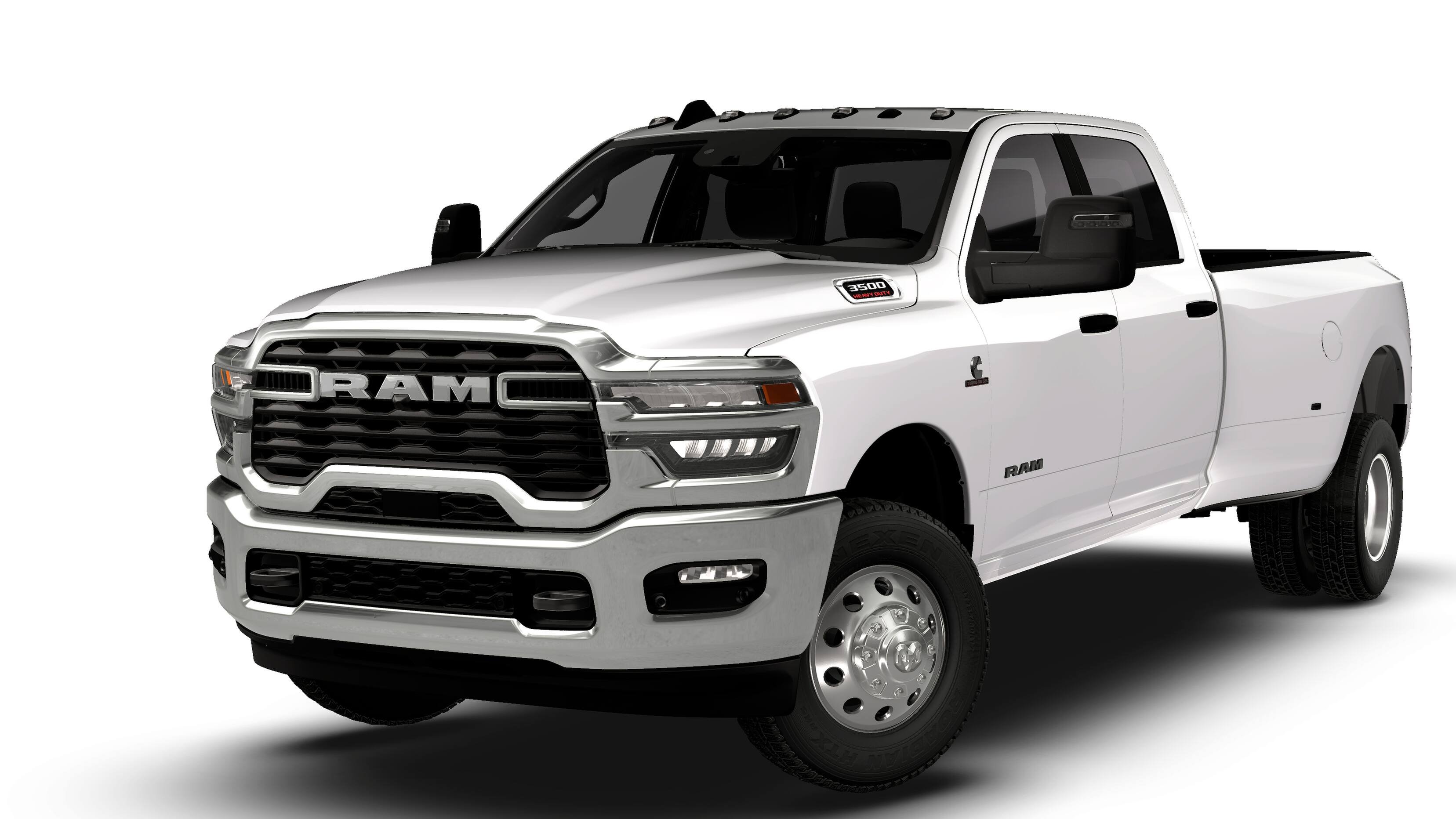 New 2026 Bright White Clear-Coat Exterior Paint RAM Big Horn image 13