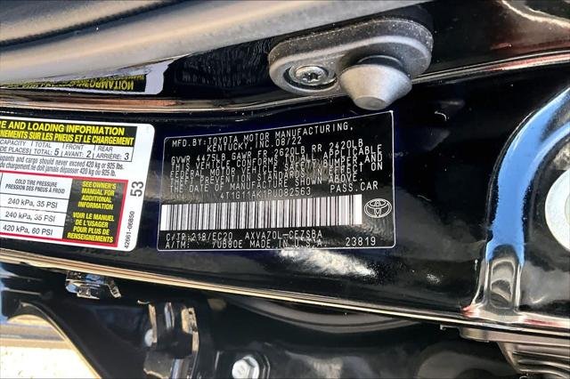 Certified Used 2023 MIDNIGHT BLACK METAL Toyota  image 36