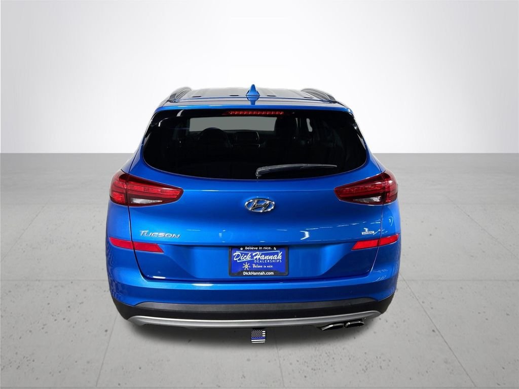 Used 2020 Aqua Blue Hyundai Limited image 7