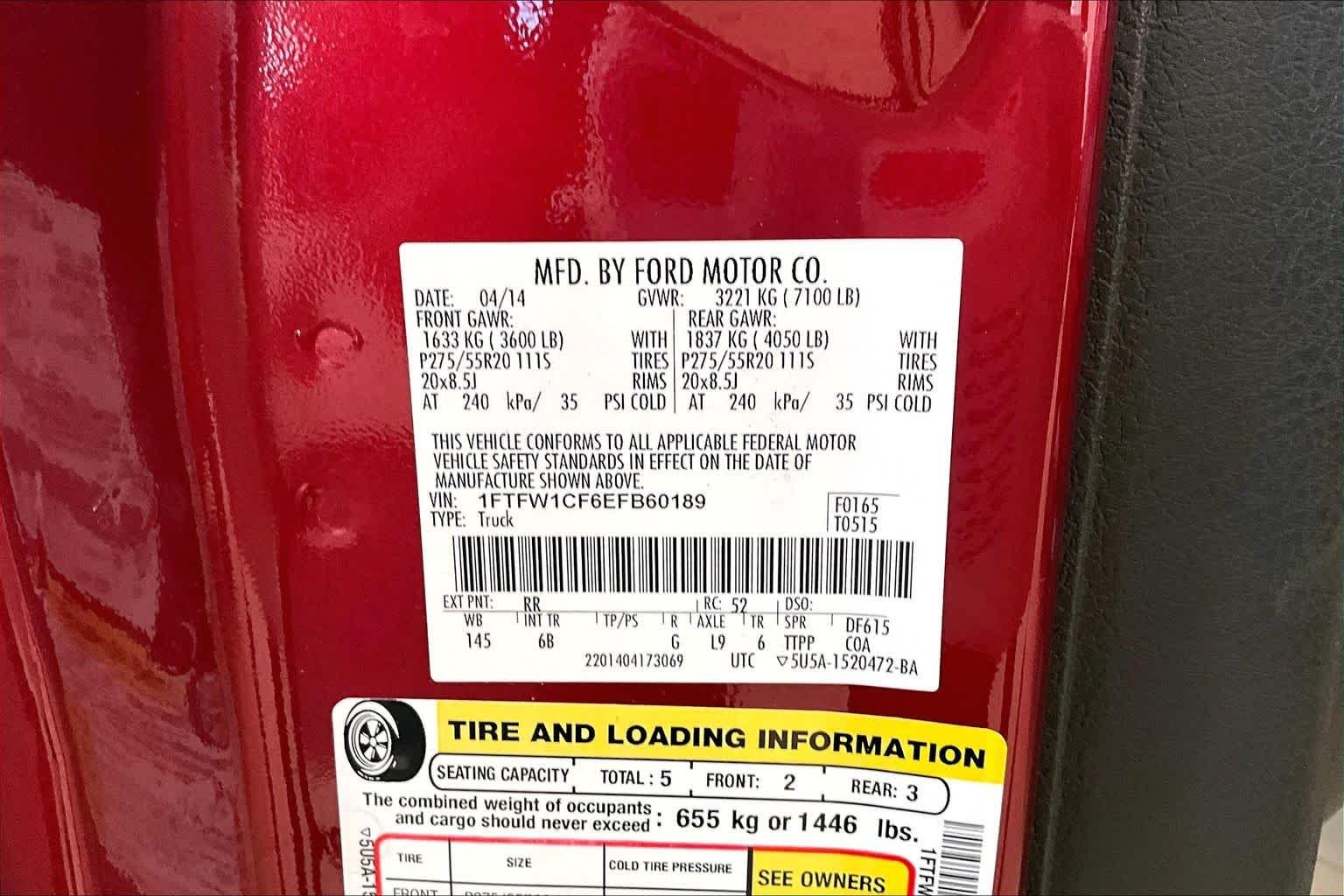 Used 2014 Ruby Red Metallic Tinted Clear Coat Ford FX2 image 31