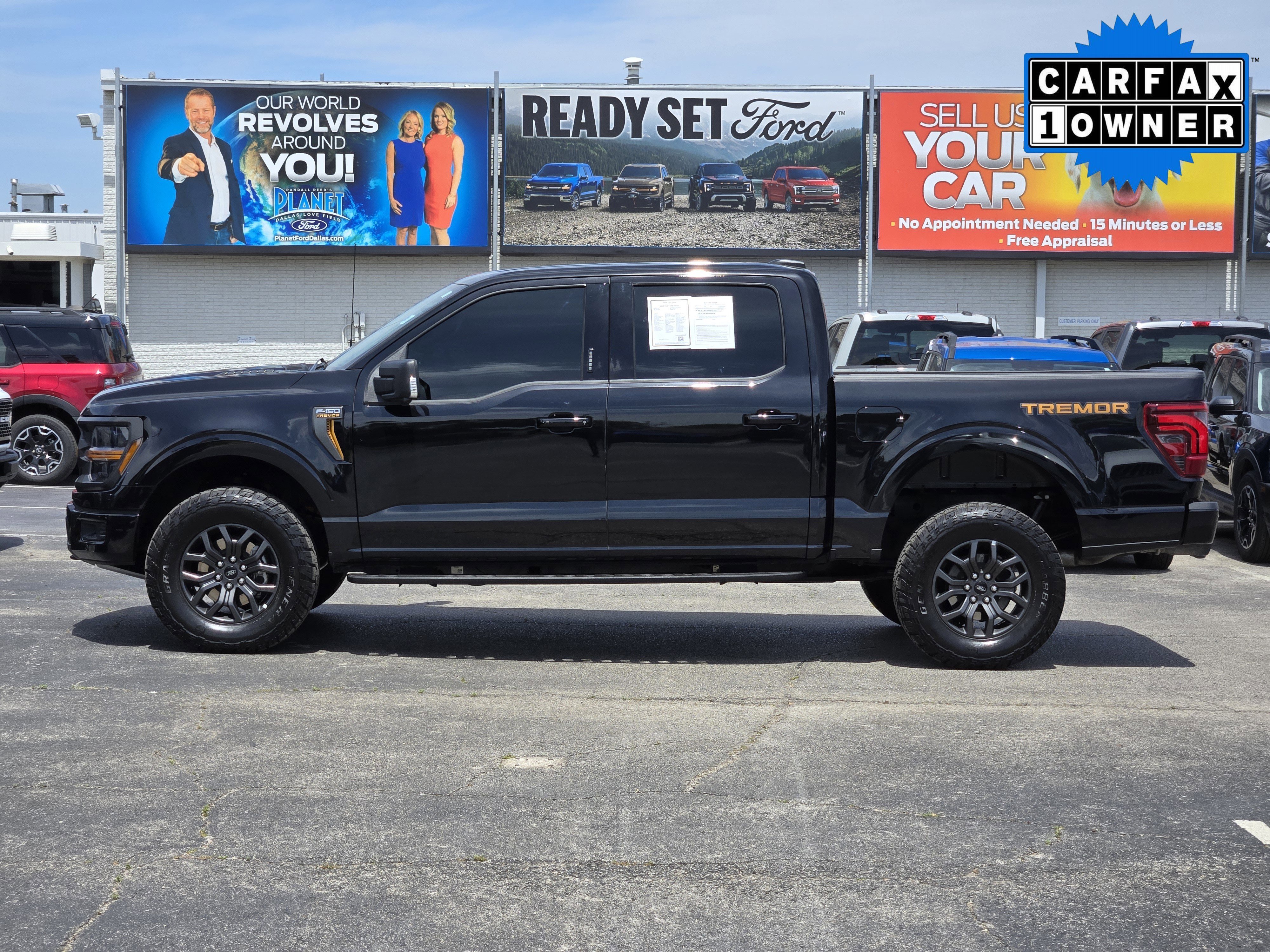 Certified Used 2024 Black Metallic Ford Tremor image 4