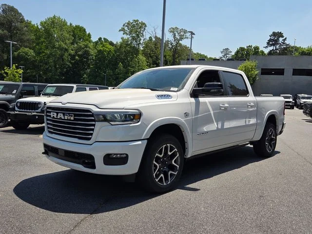 New 2026 Bright White Clear-Coat Exterior Paint RAM Laramie image 3