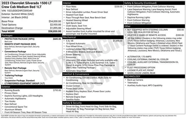 Used 2023 White Chevrolet LT image 39