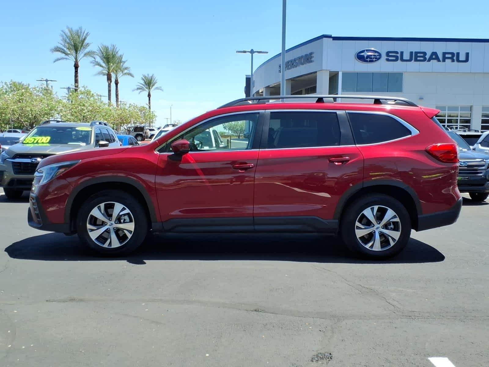 Certified Used 2025 Crimson Red Pearl Subaru Premium image 4
