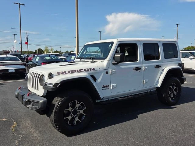 Used 2018 White Jeep Unlimited Rubicon image 3