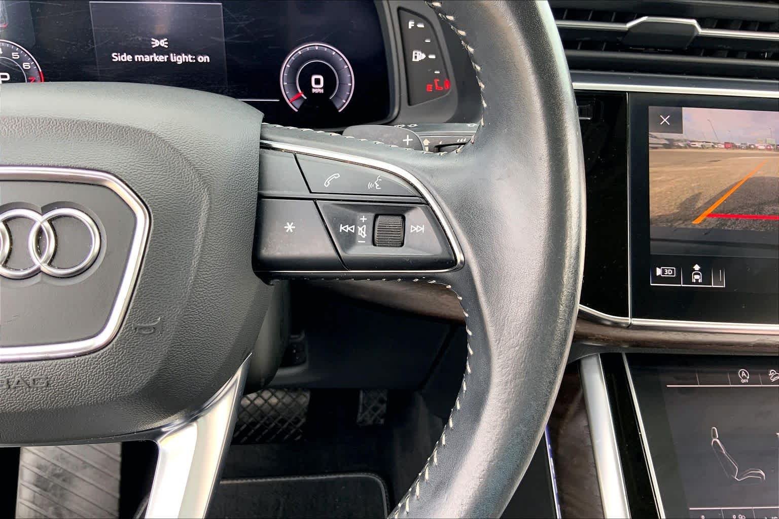 Used 2020 Glacier White Metallic Audi Premium Plus image 24