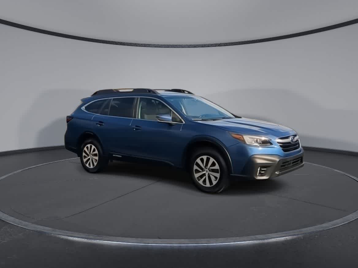 Certified Used 2022 Abyss Blue Pearl Subaru Premium image 2