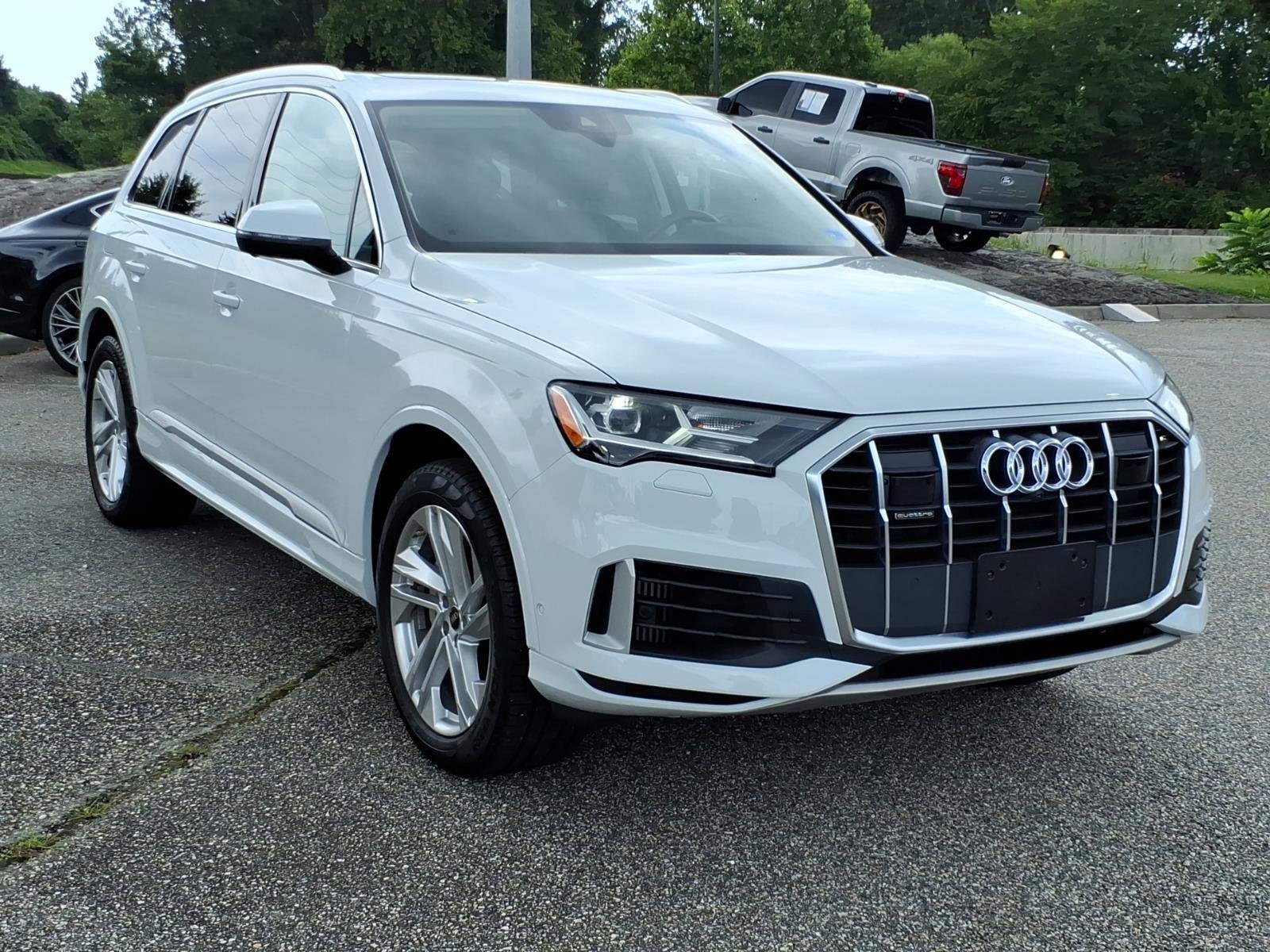 Used 2023 Glacier White Metallic Audi Premium Plus image 5