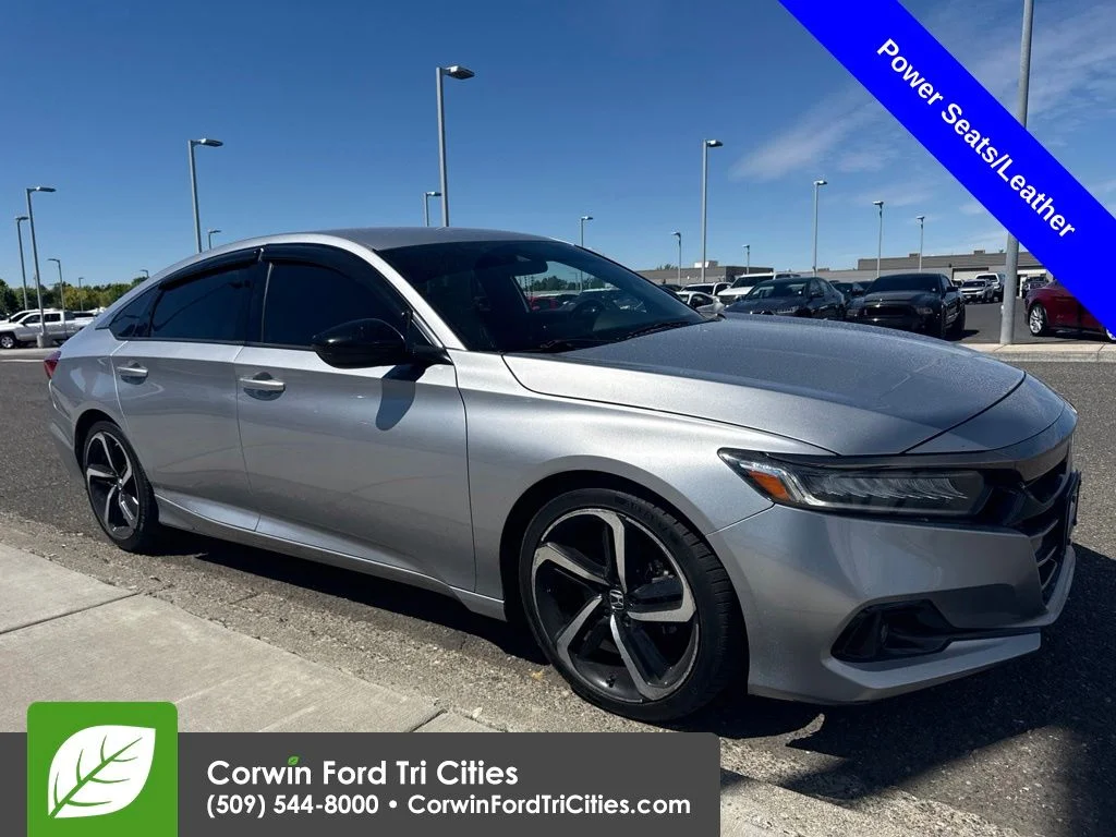 Used 2021 Lunar Silver Metallic Honda Sport image 1