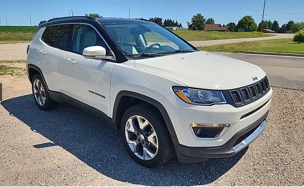 Used 2019 White Clearcoat Jeep Limited image 8