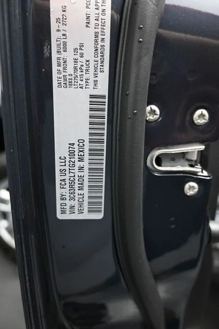 New 2026 Forged Blue Metallic Exterior Paint RAM Tradesman image 12