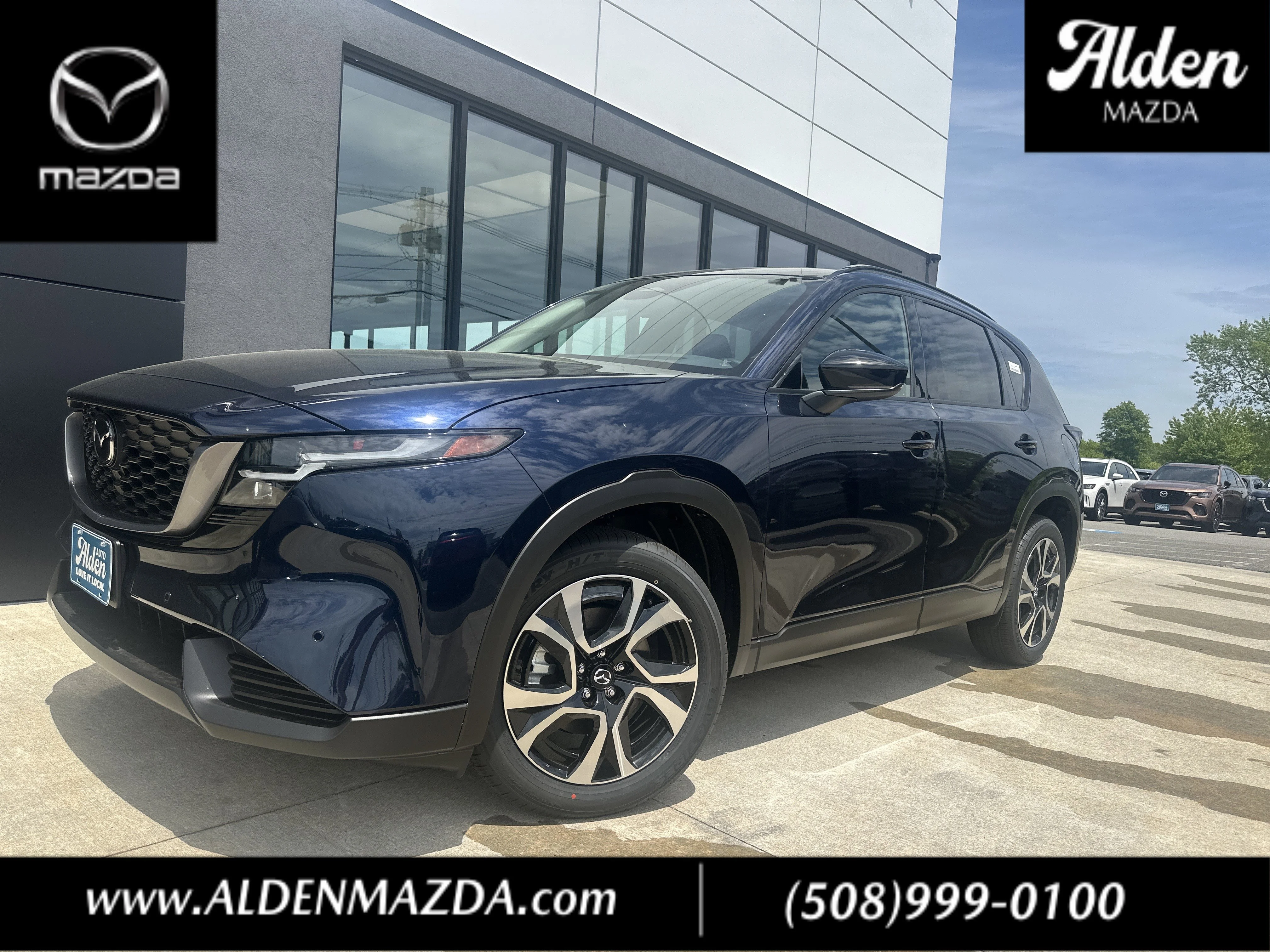 New 2026 Navy Blue Mica Mazda 2.5 S Preferred AWD image 1