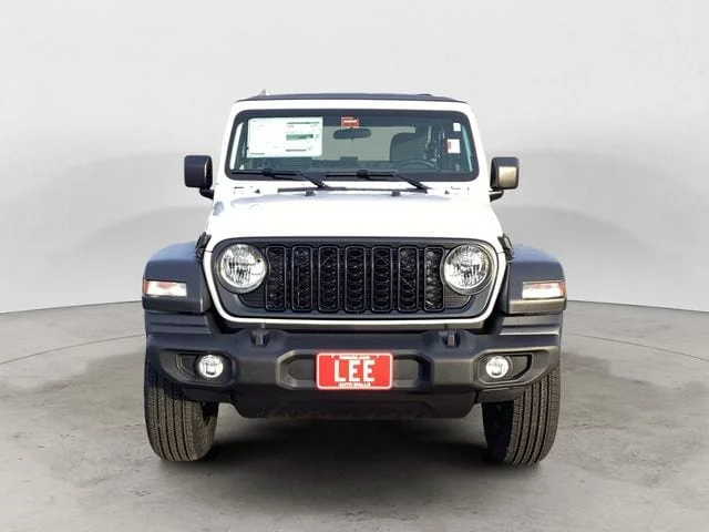 New 2026 Bright White Clearcoat Jeep 2-DOOR SPORT image 9