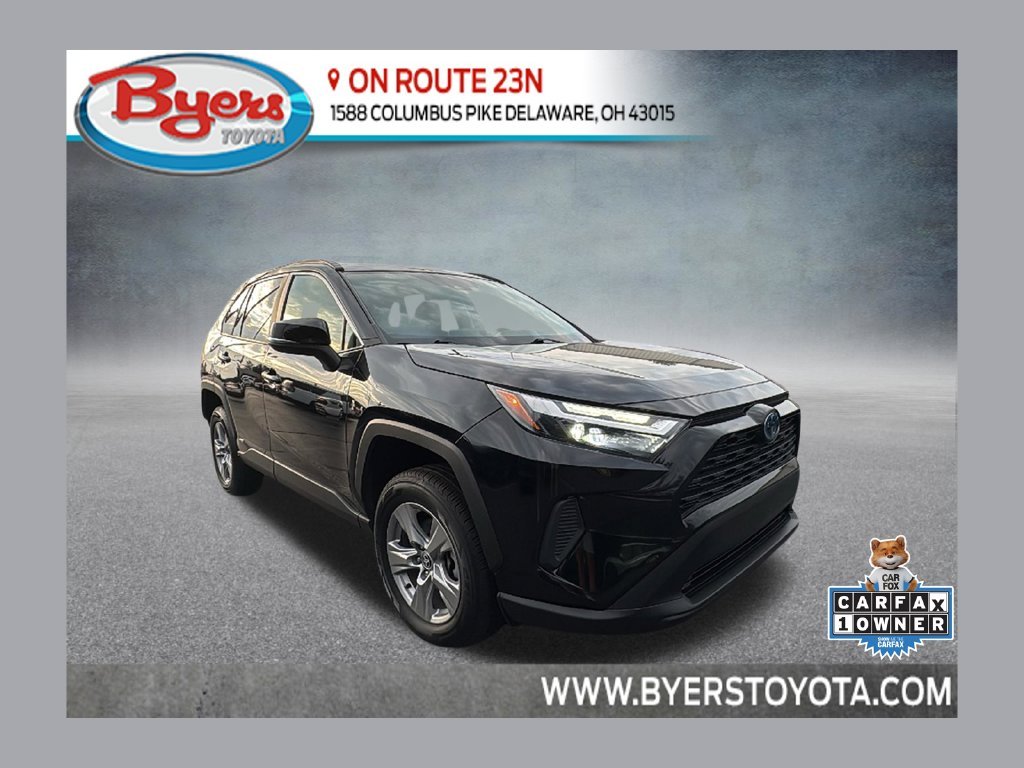 Used 2024 Midnight Black Metallic Toyota XLE image 1