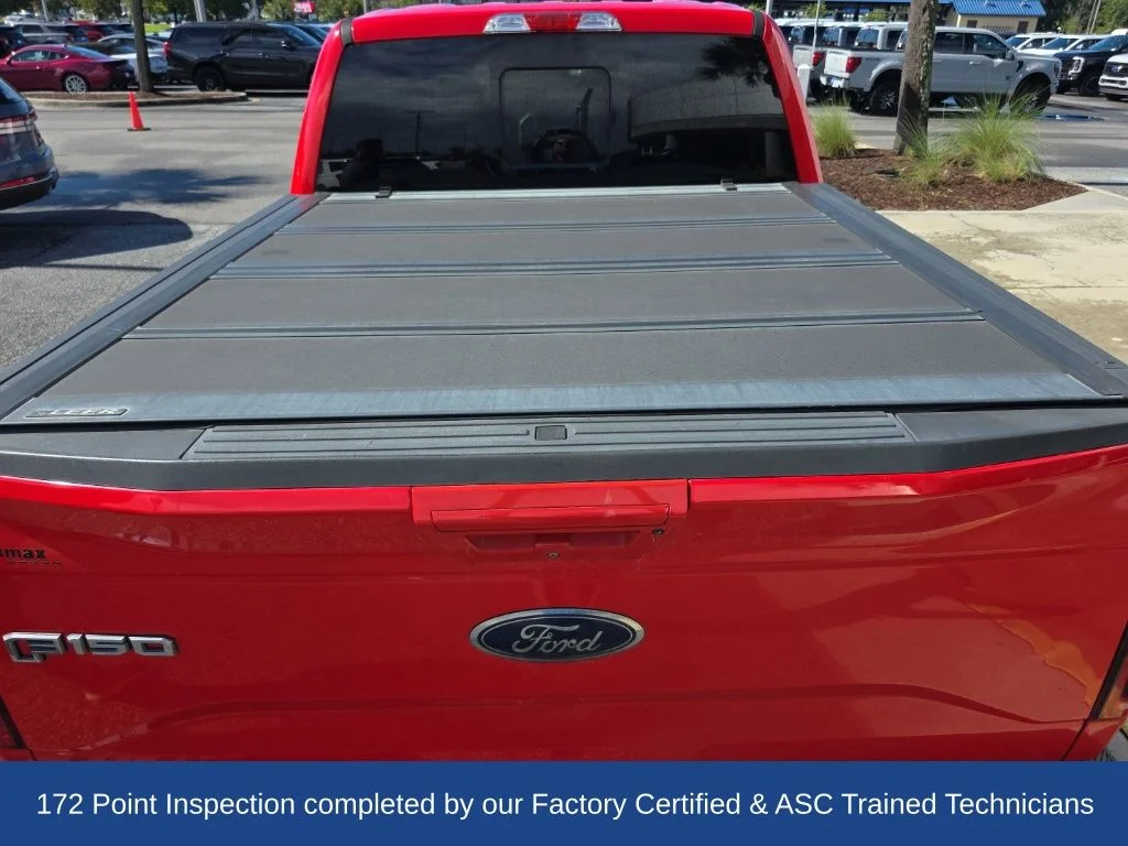 Used 2017 Race Red Ford Lariat image 8