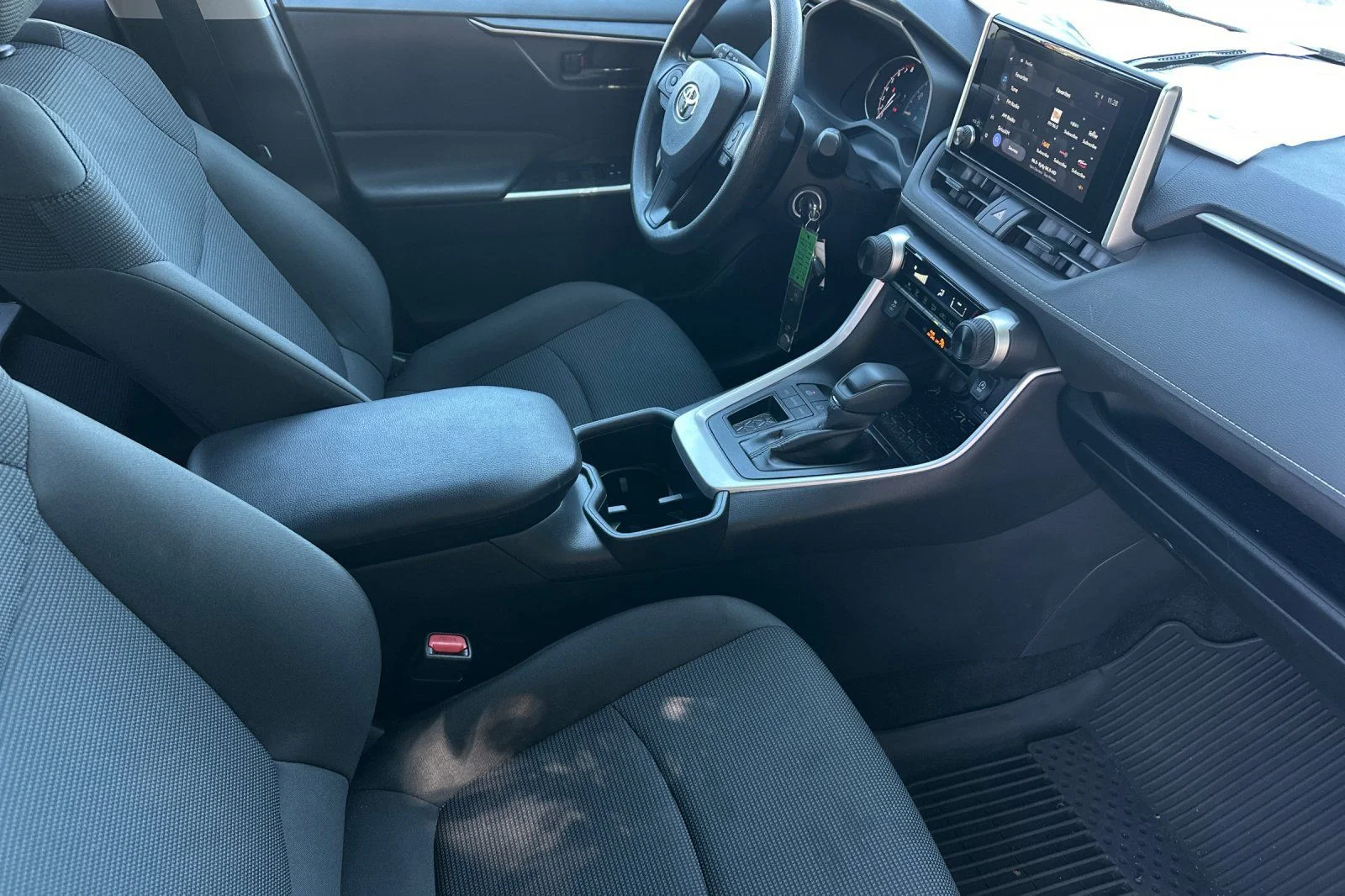 Used 2025 Magnetic Gray Metallic Toyota LE image 15