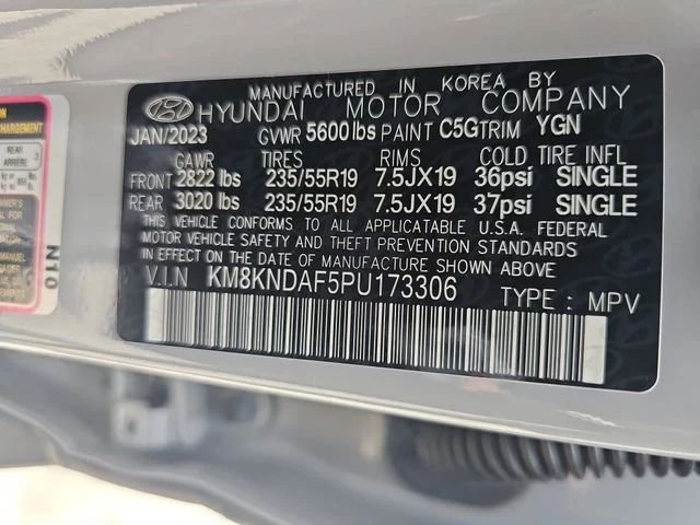 Used 2023 Gray Hyundai SEL image 33