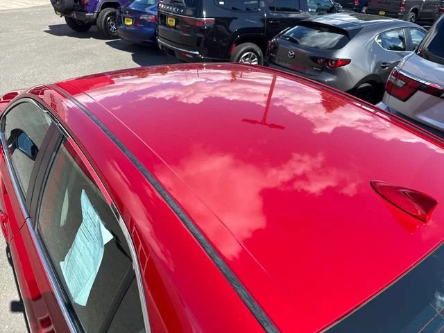 Used 2021 Supersonic Red Toyota SE image 30